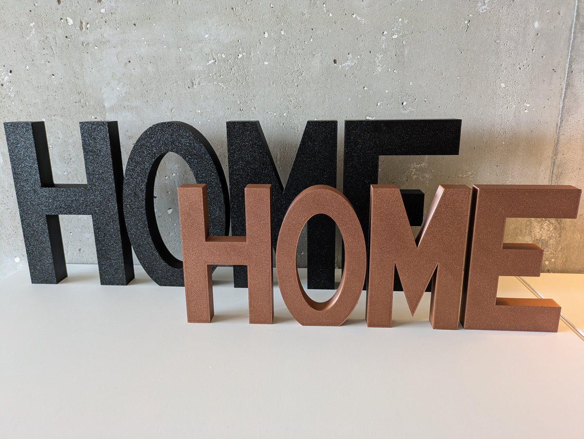 Dekorationsord HOME