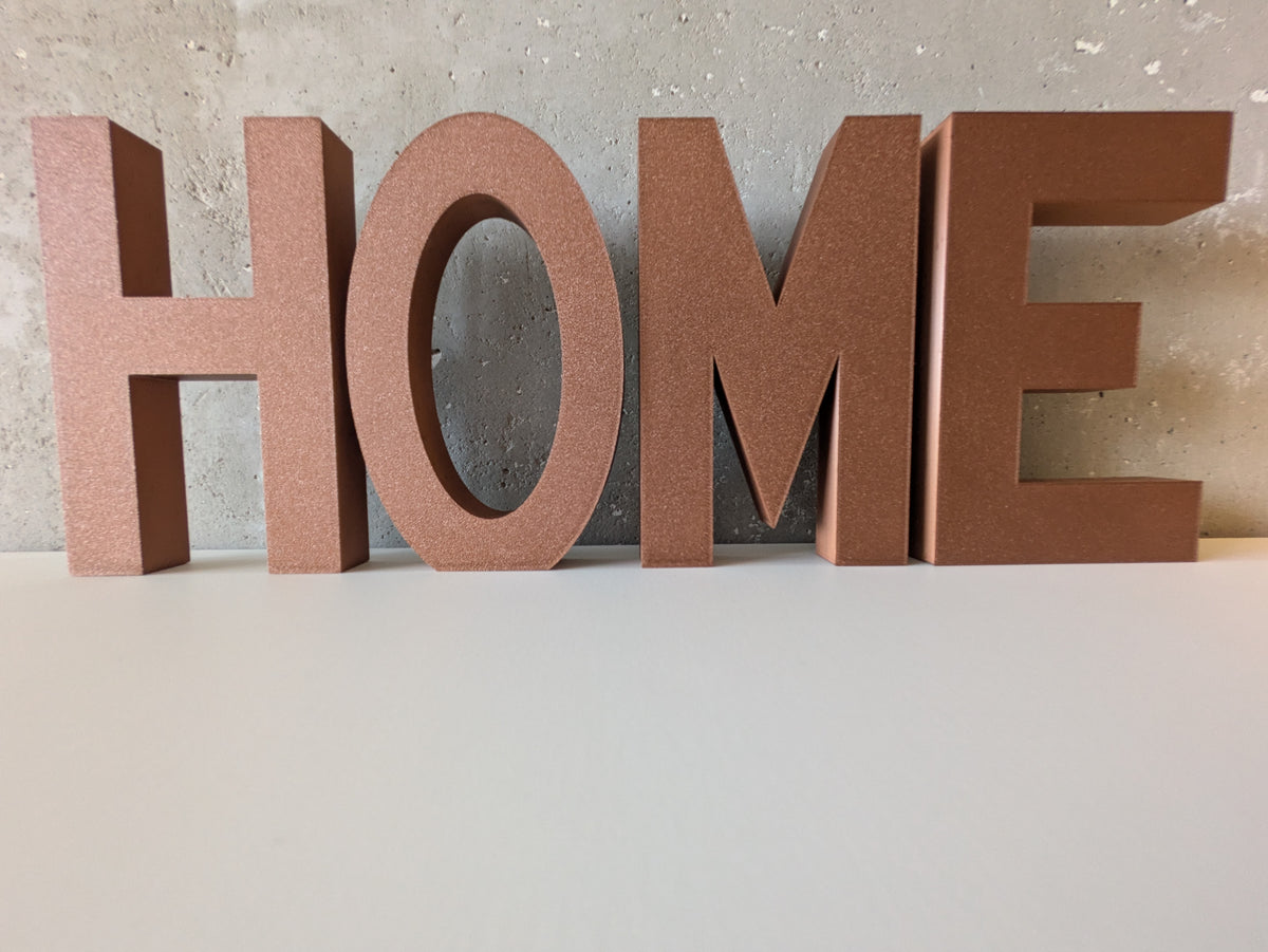 Dekorationsord HOME