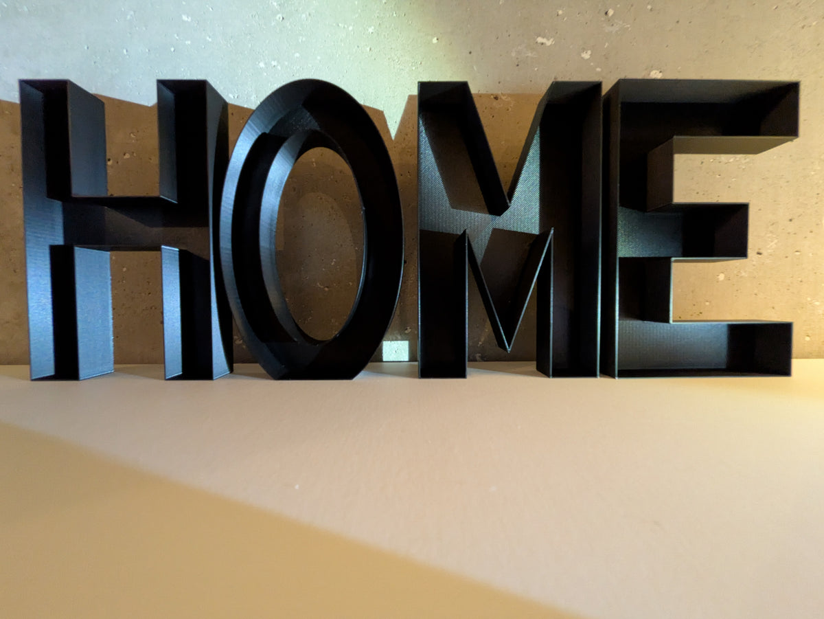 Dekorationsord HOME