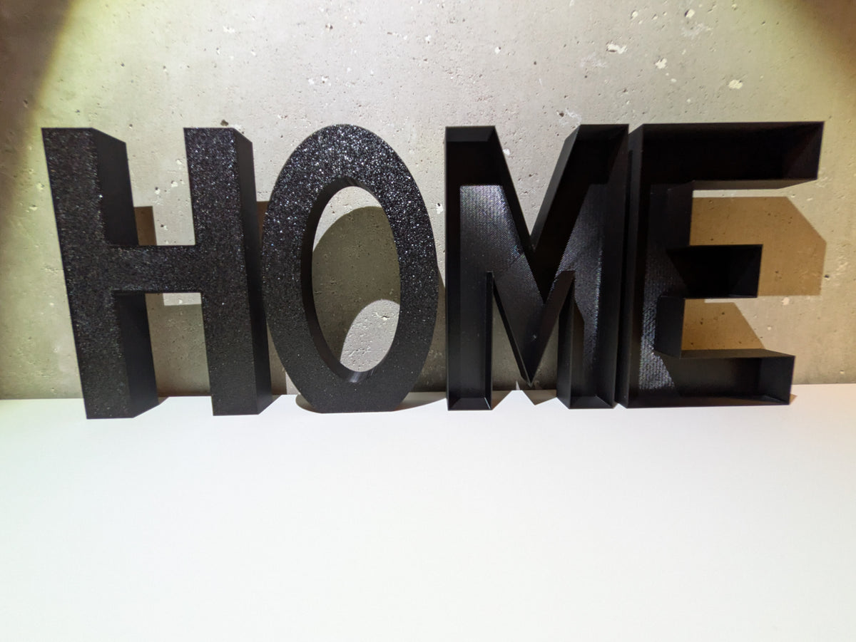 Dekorationsord HOME